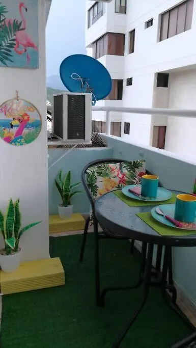 Apartamento Con Piscina Cerca Al Mar Amoblado Rodadero Sur Gaira Apartment