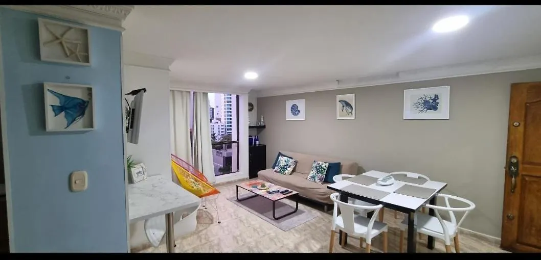 Apartamento Con Piscina Cerca Al Mar Amoblado Rodadero Sur Gaira