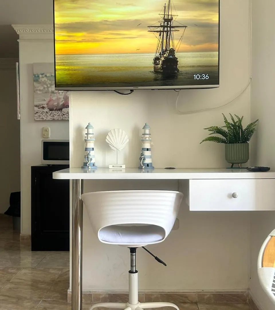 Apartamento Con Piscina Cerca Al Mar Amoblado Rodadero Sur Gaira