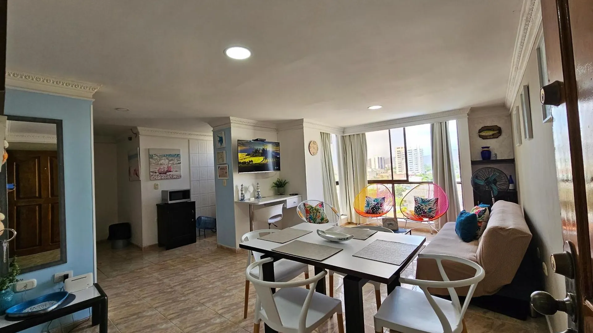Apartamento Con Piscina Cerca Al Mar Amoblado Rodadero Sur Gaira Colombia