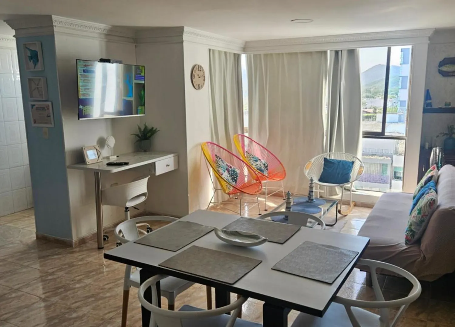 Apartamento Con Piscina Cerca Al Mar Amoblado Rodadero Sur Gaira Colombia